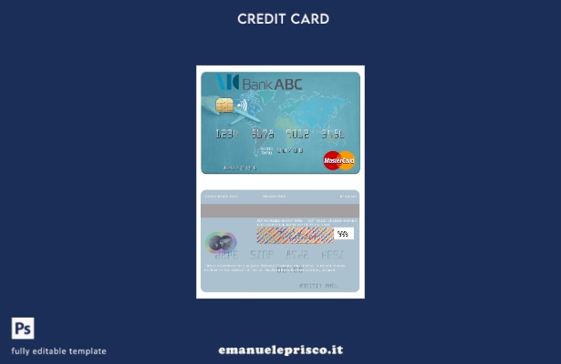 modello mastercard stile Jordan Arab Banking Corporation verificato